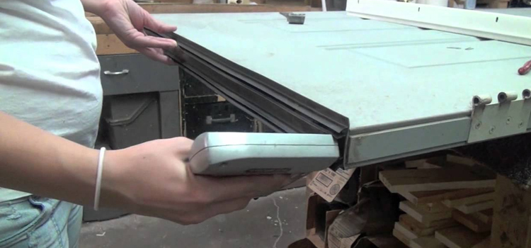 damaged steel door repair Linda